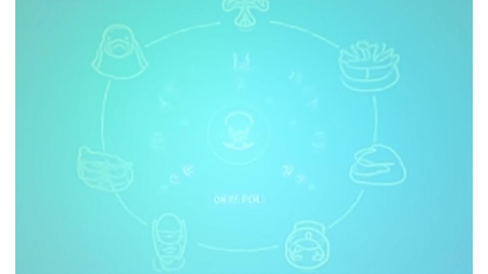 Representación visual de un perfil de usuario con iconos de preferencias de bienestar y diferentes productos sugeridos a medida.